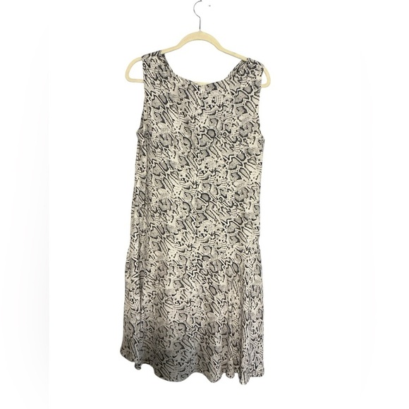 Vince Camuto snake print COWL NECK SLIP DRESS size 14 - Picture 6 of 6